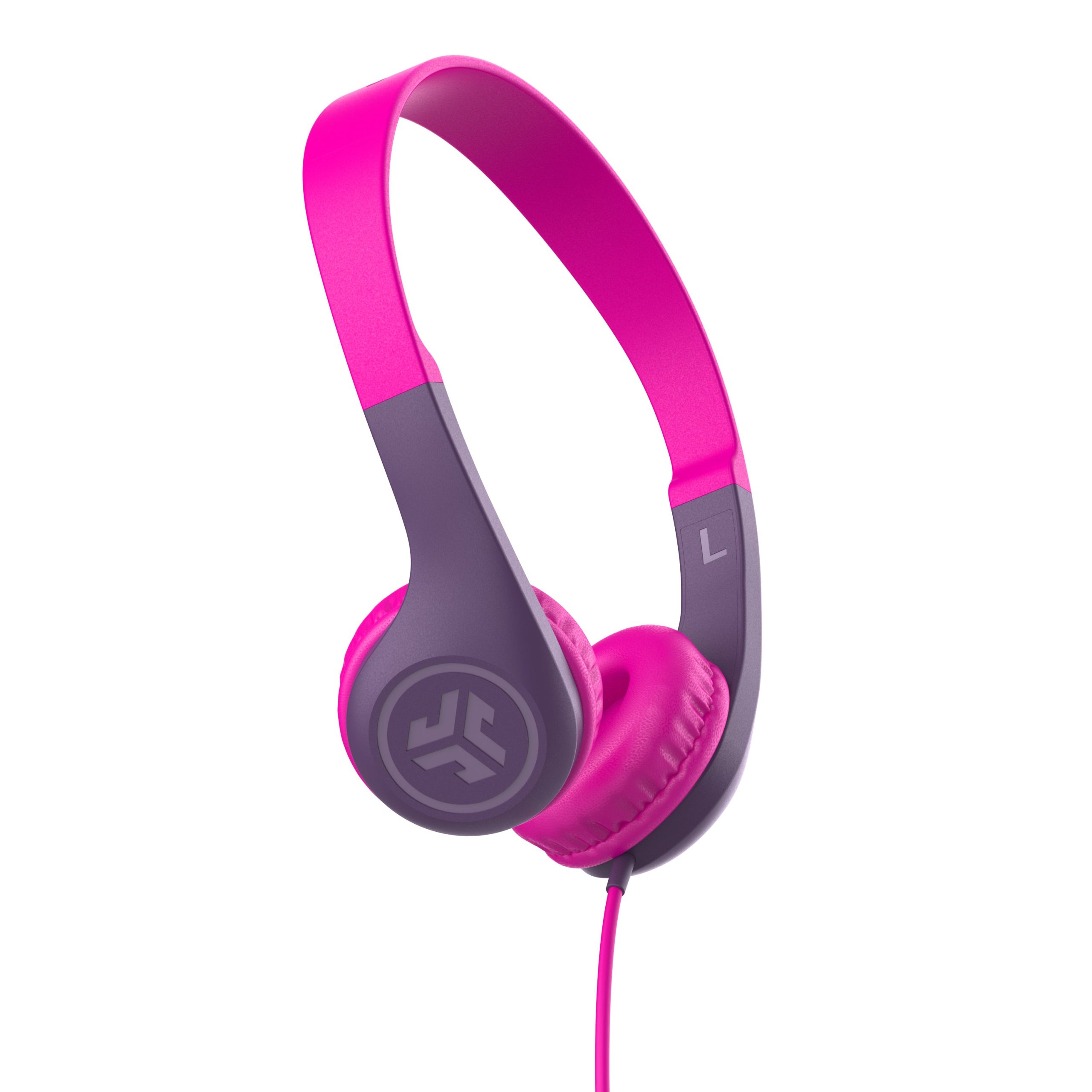JBuddies Pop Wired Kids Headphones Pink - Image 6