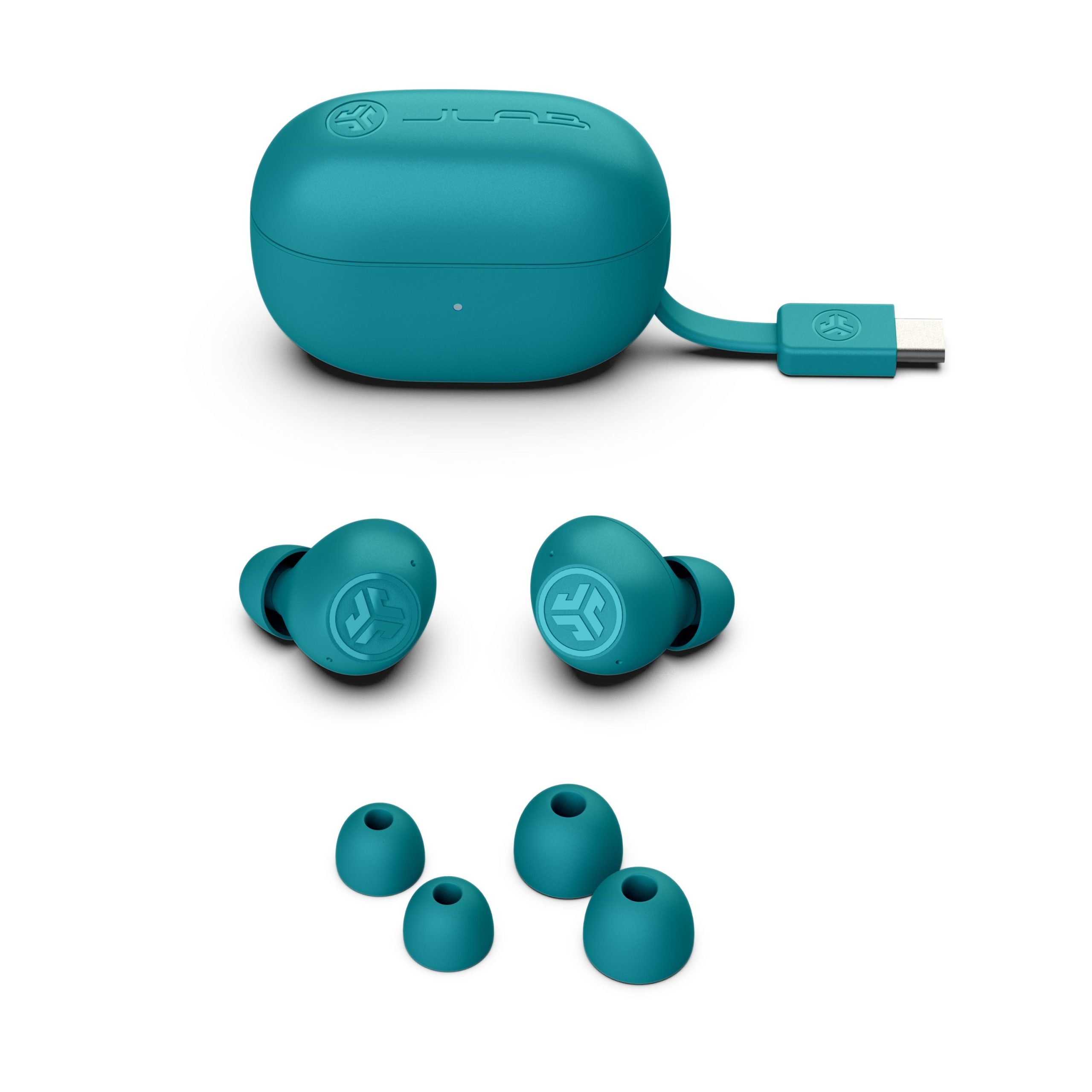 Go Pop ANC True Wireless Earbuds Teal - Image 6
