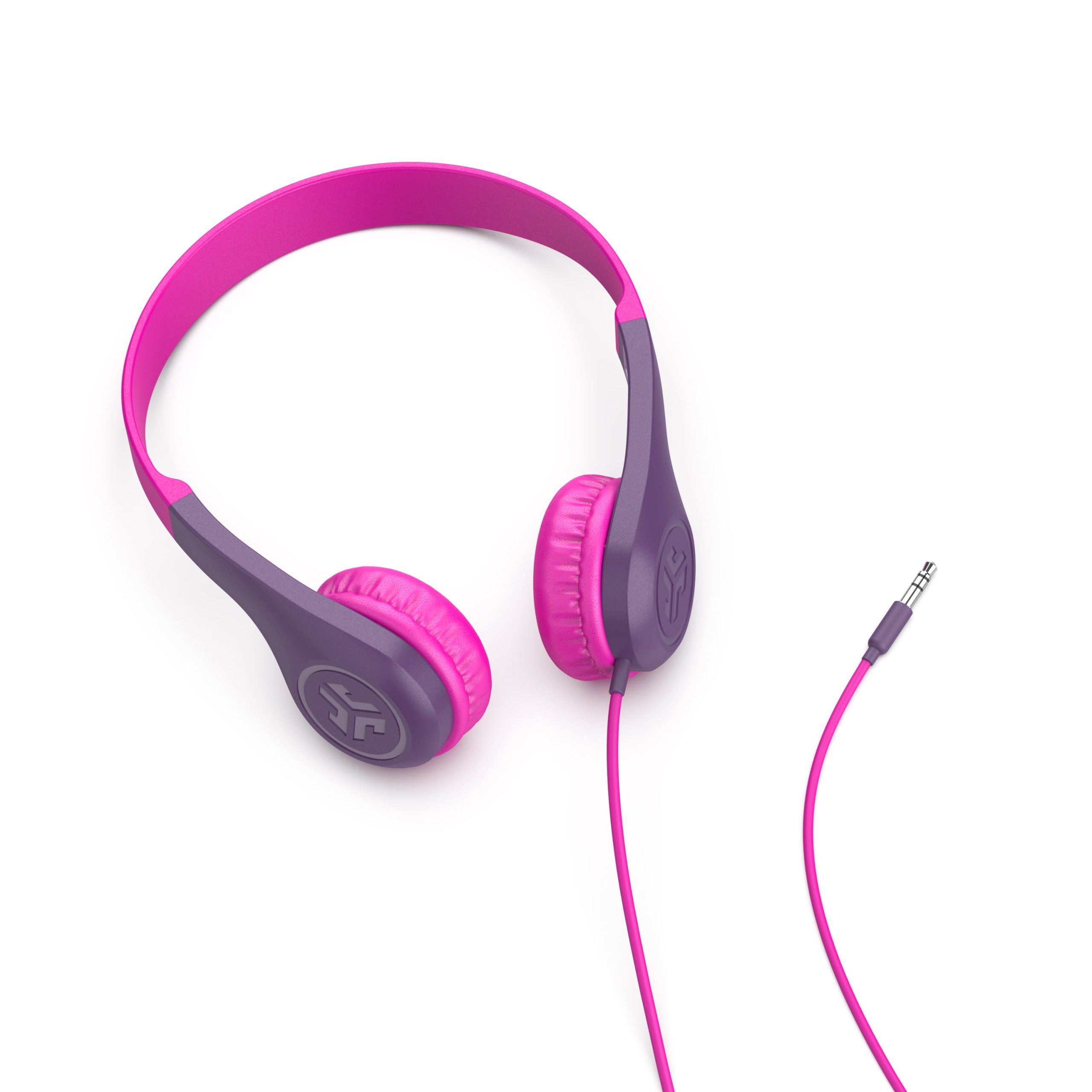 JBuddies Pop Wired Kids Headphones Pink - Image 7