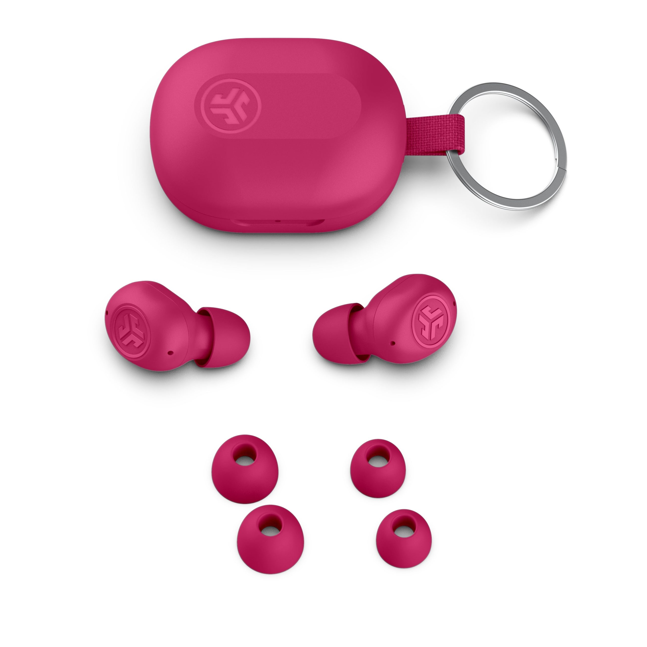 JBuds Mini True Wireless Earbuds Pink - Image 7
