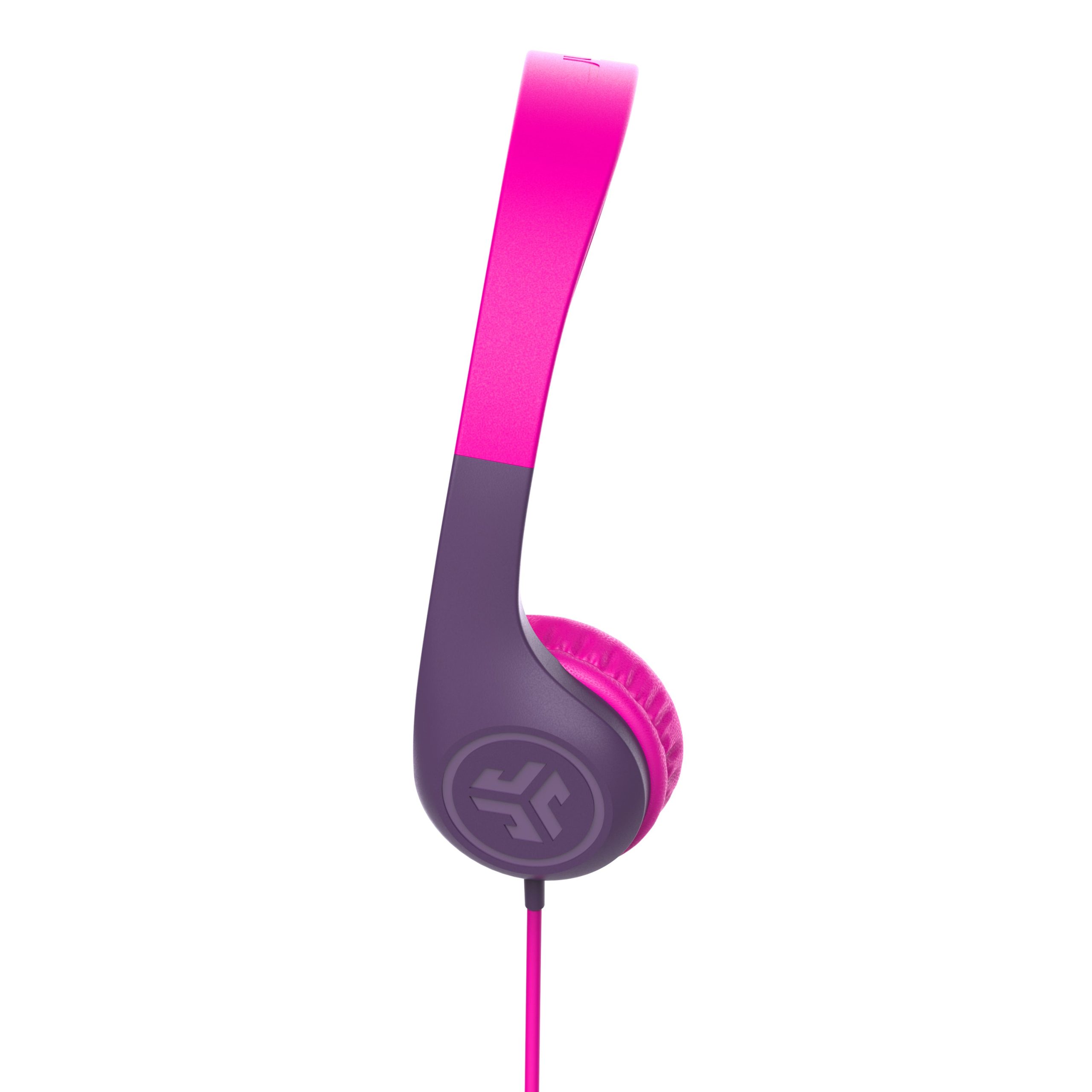 JBuddies Pop Wired Kids Headphones Pink - Image 4