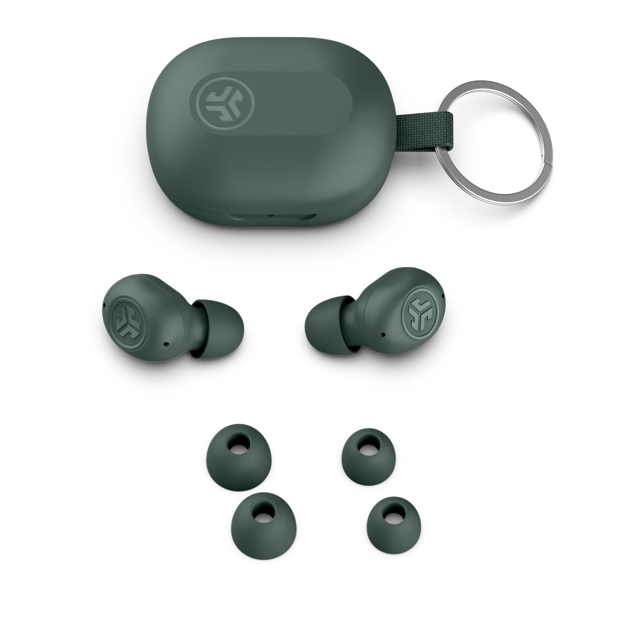 JBuds Mini True Wireless Earbuds Sage Gray - Image 8