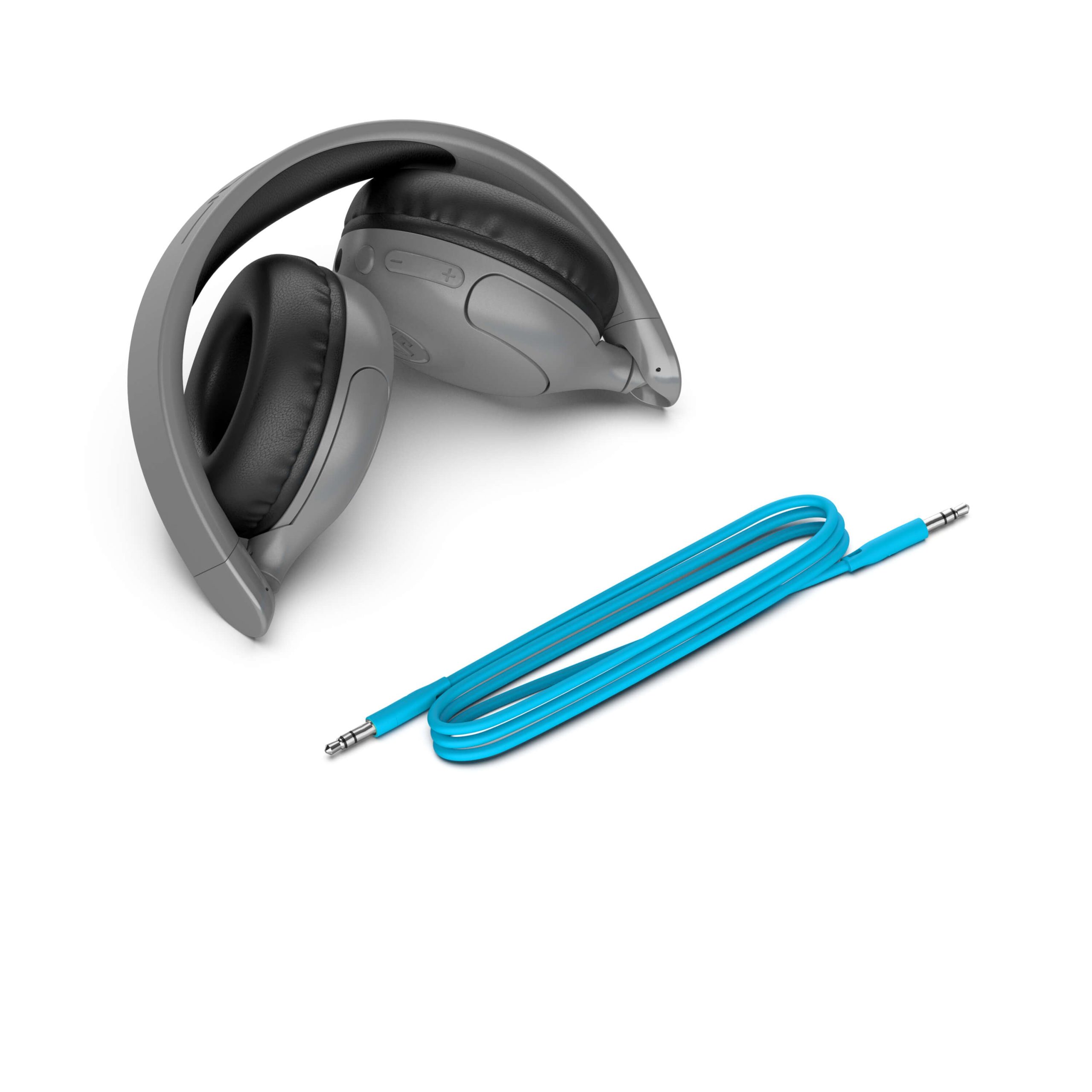 JBuddies Pop Wireless Kids Headphones Grey/Black - Image 6