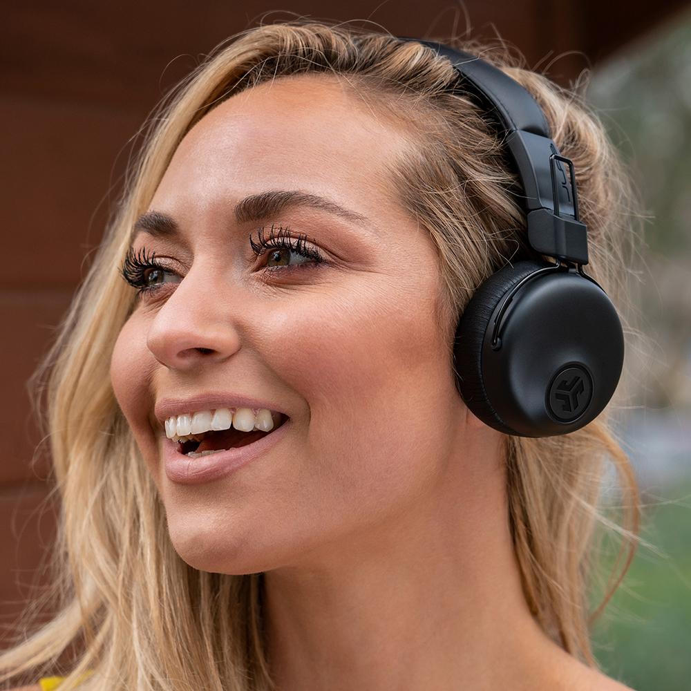Studio ANC On-Ear Wireless Headphones Black - Image 2