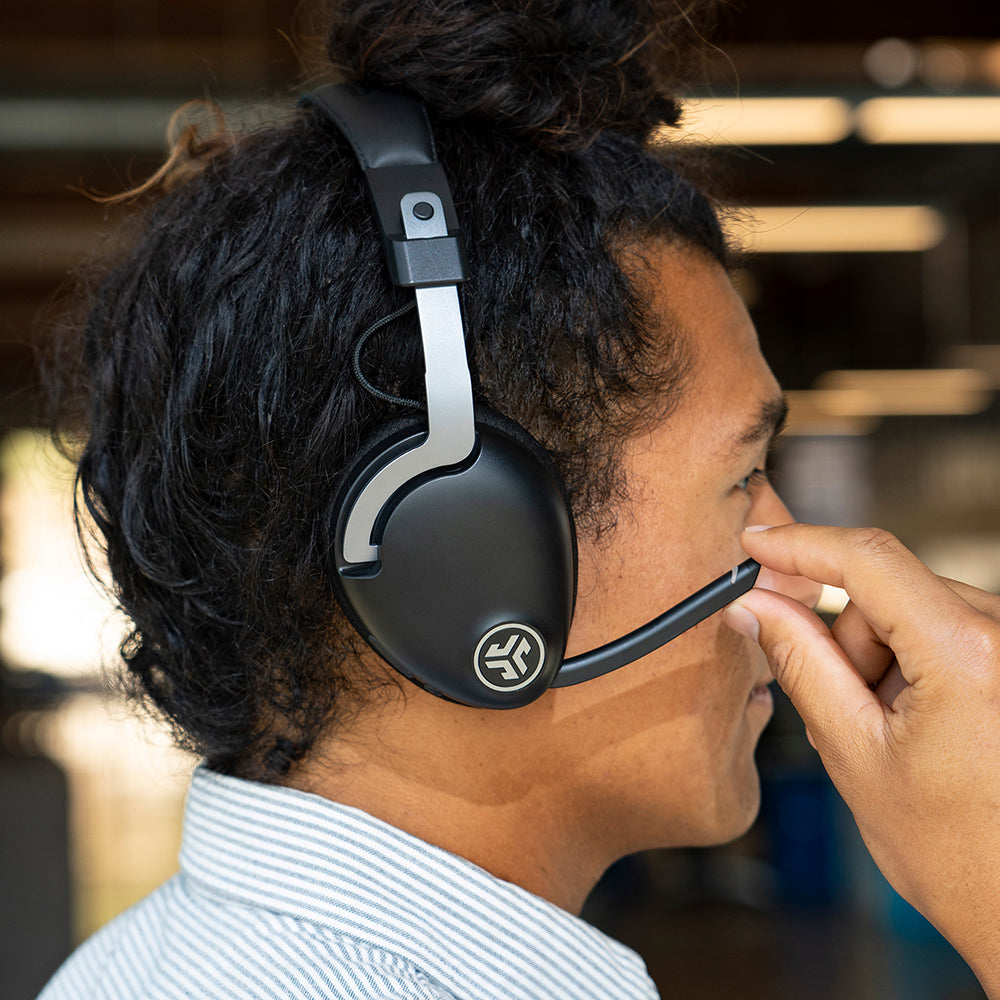 JBuds Work Wireless Over-Ear Headset Black - Image 7