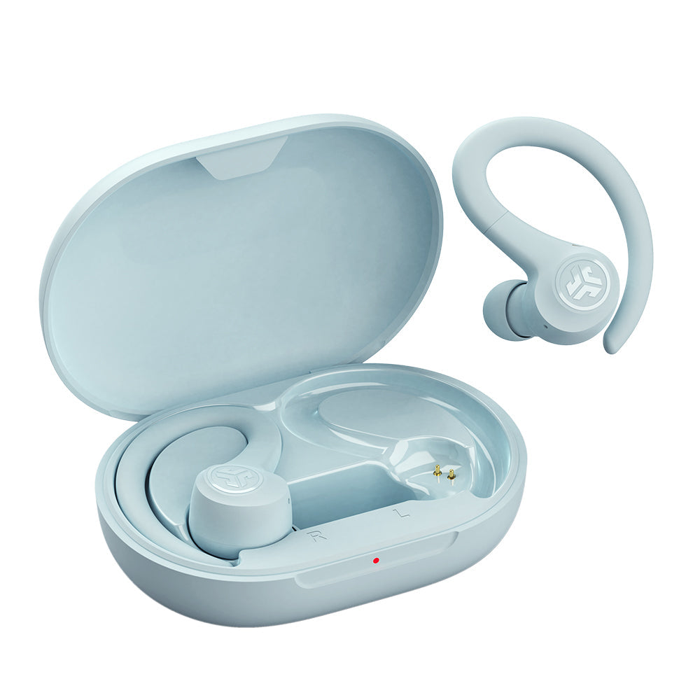 GO Air Sport True Wireless Earbuds Light Blue - Image 2