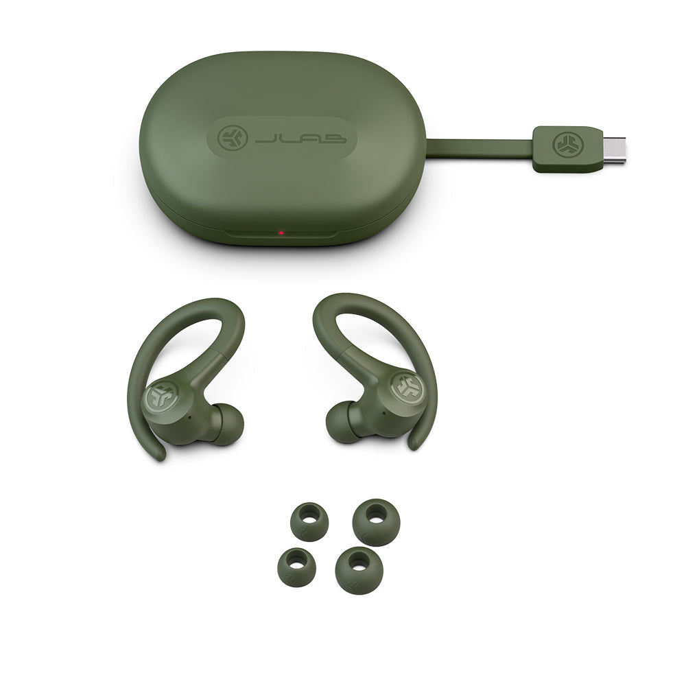 GO Sport+ True Wireless Earbuds Green - Image 8