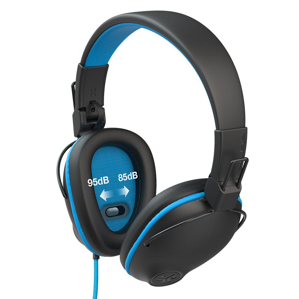 JBuddies Pro Wired Over-Ear Kids Headphone Blue - Image 4