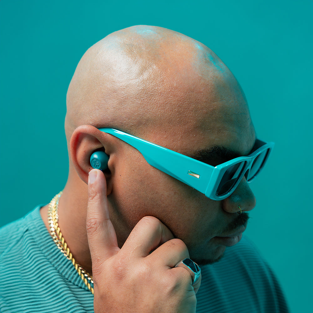 Go Pop ANC True Wireless Earbuds Teal - Image 2