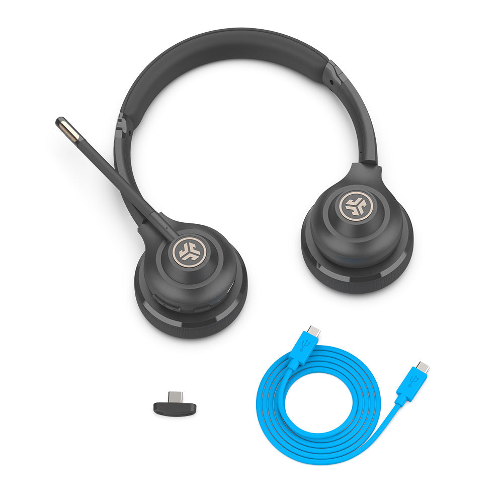 GO Work Wireless On-Ear Headset Gen 2 Black - Image 8