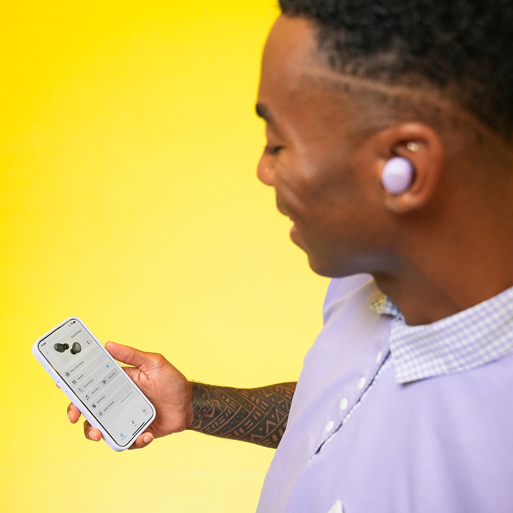 GO POP+ True Wireless Earbuds Lilac - Image 3