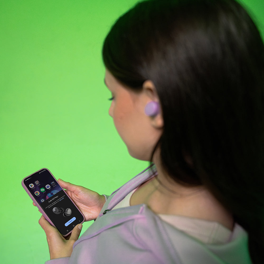 GO POP+ True Wireless Earbuds Mauve - Image 3