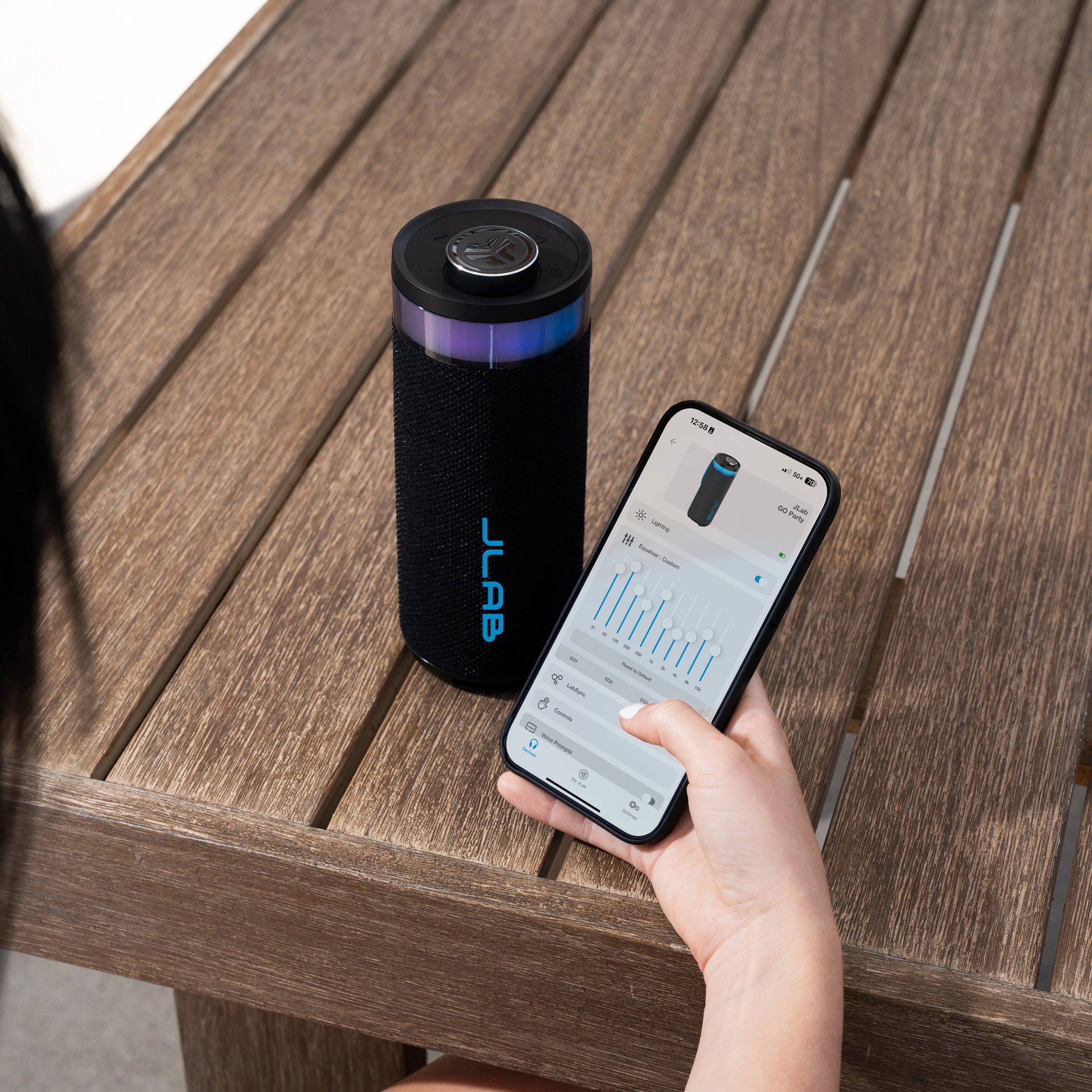 Go Party Portable Bluetooth Speaker Black - Image 4