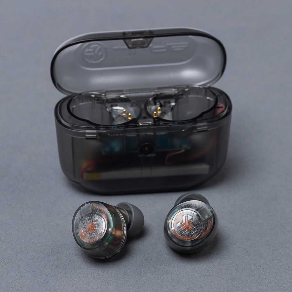 GO Air POP True Wireless Earbuds Clear - Image 3