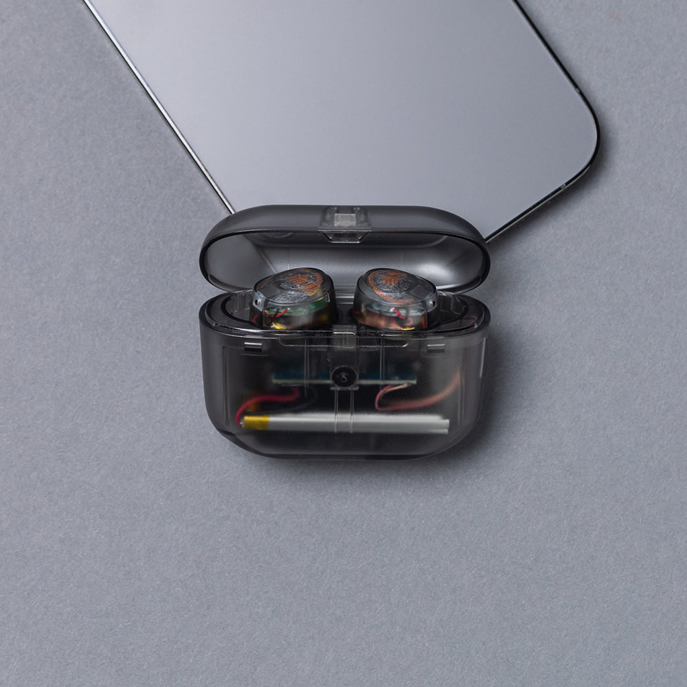 GO Air POP True Wireless Earbuds Clear - Image 4