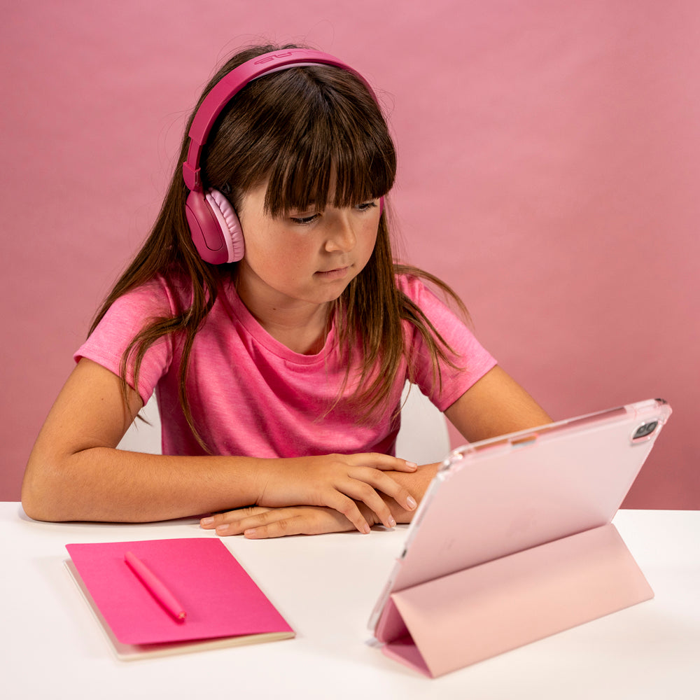 JBuddies Pop Wireless Kids Headphones Pink - Image 4
