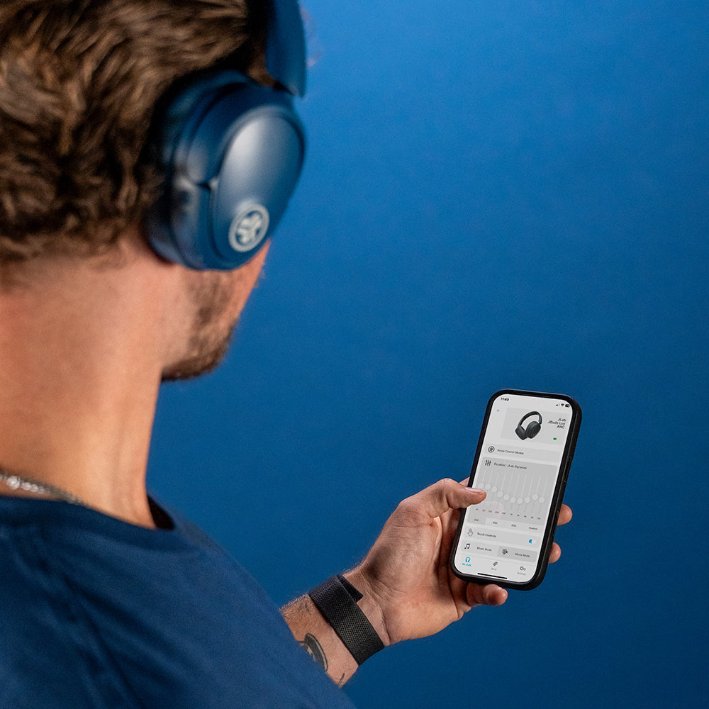 JBuds Lux ANC Headphones Navy - Image 4
