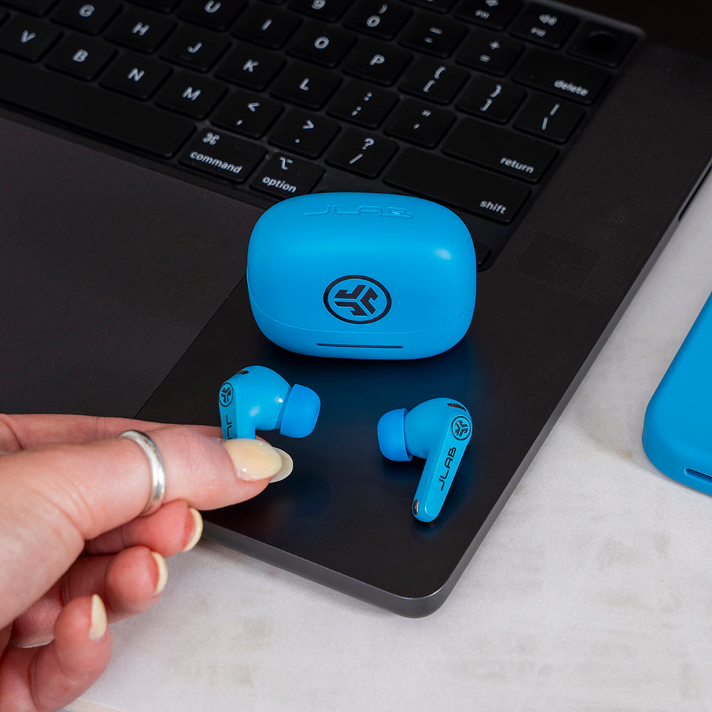 JBuds Pods ANC True Wireless Earbuds Blue - Image 6