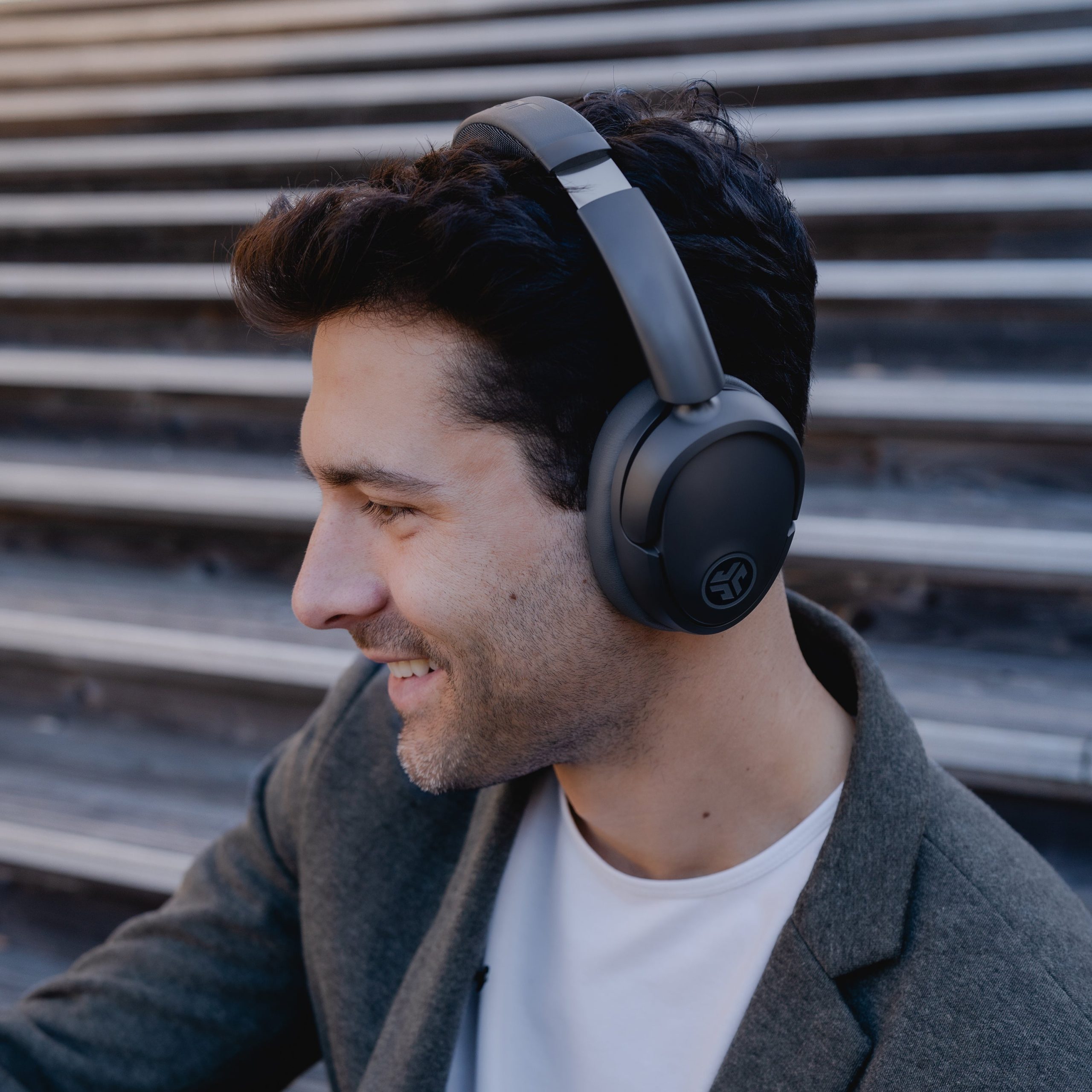 JBuds Lux ANC Headphones Graphite - Image 2
