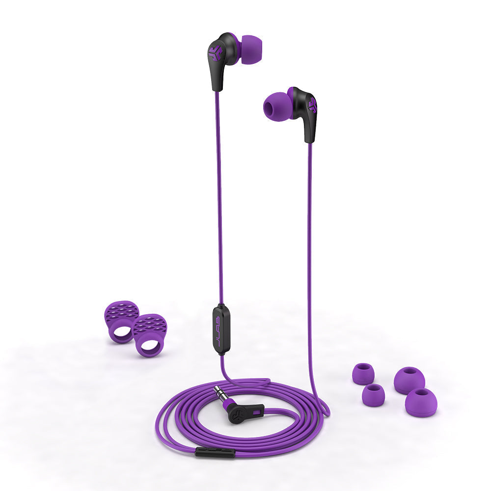 JBuds Pro Signature Earbuds Purple - Image 2