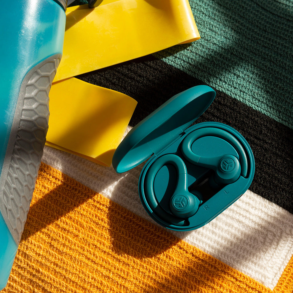 GO Sport+ True Wireless Earbuds Teal - Image 3