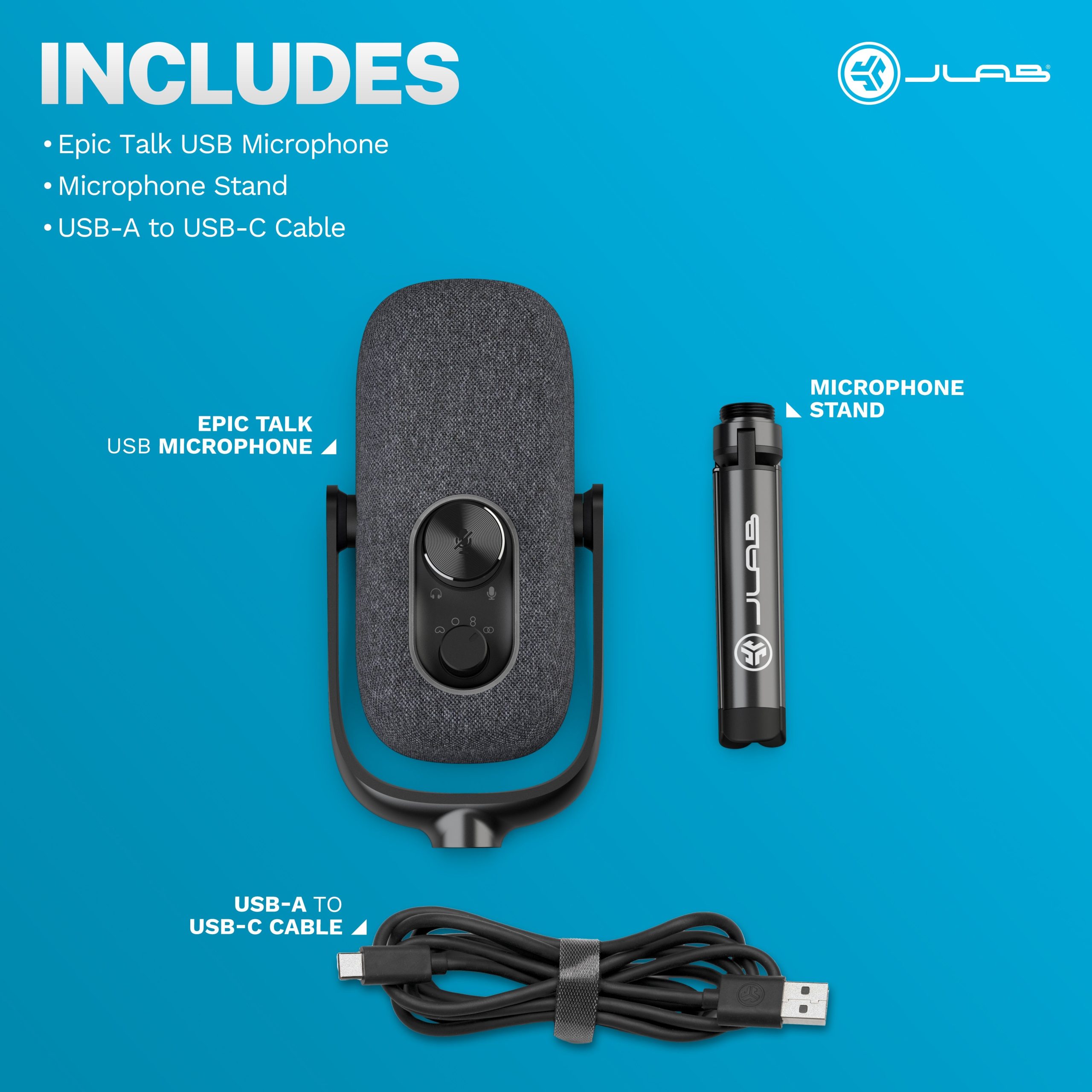 Epic Talk USB Microphone Black - Image 6