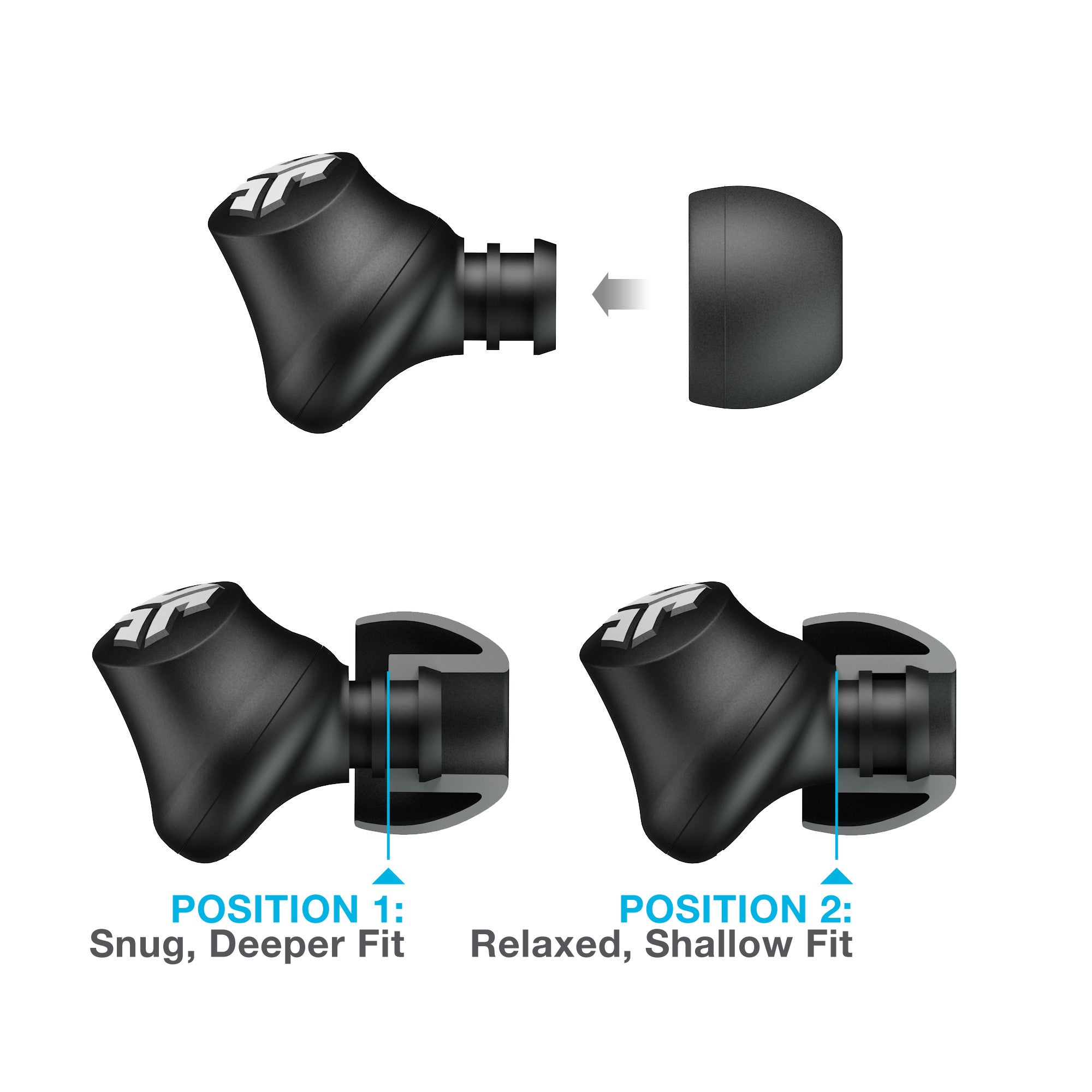 JBuds Pro Signature Earbuds Black - Image 5